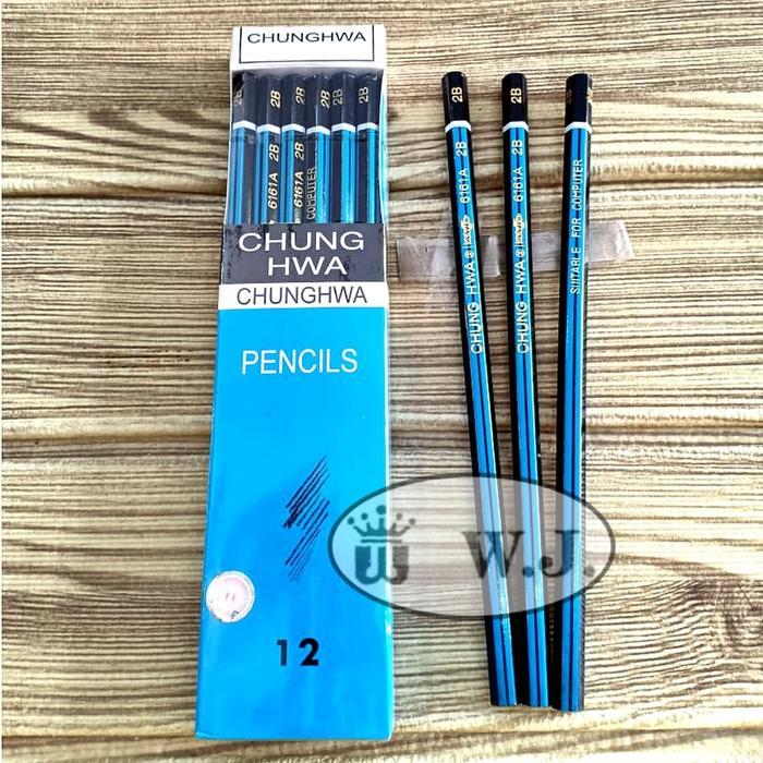 Pensil CHUNGHWA 2B Biru
