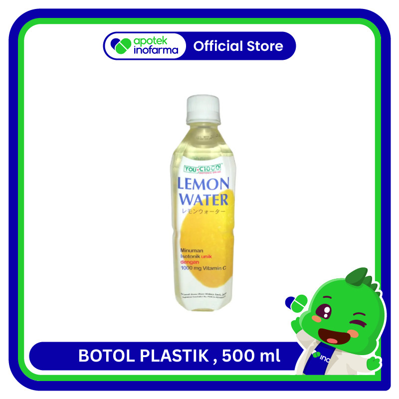 YOU C-1000 LEMON WATER BOTOL PLASTIK 500ML