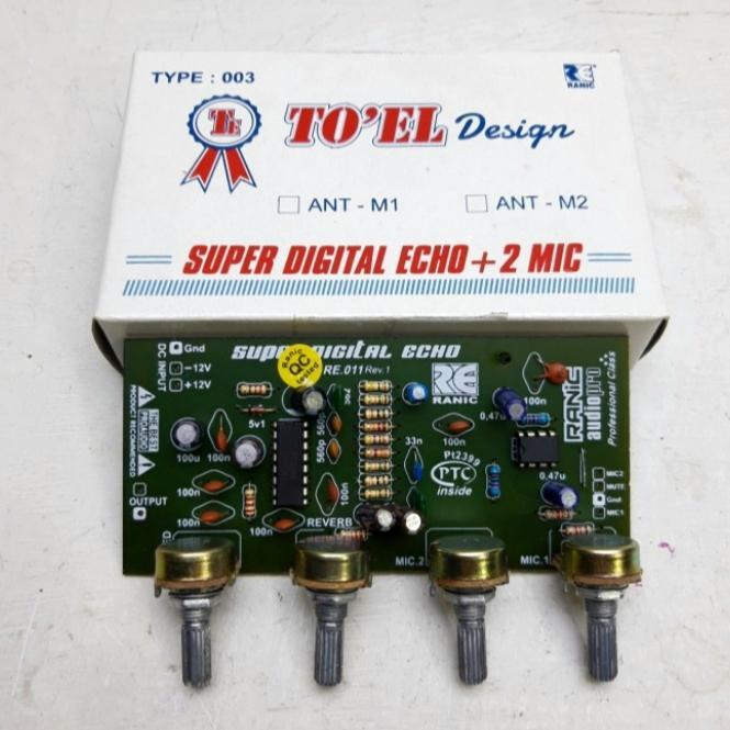 TERMURAH kit echo toel digital 2 mic