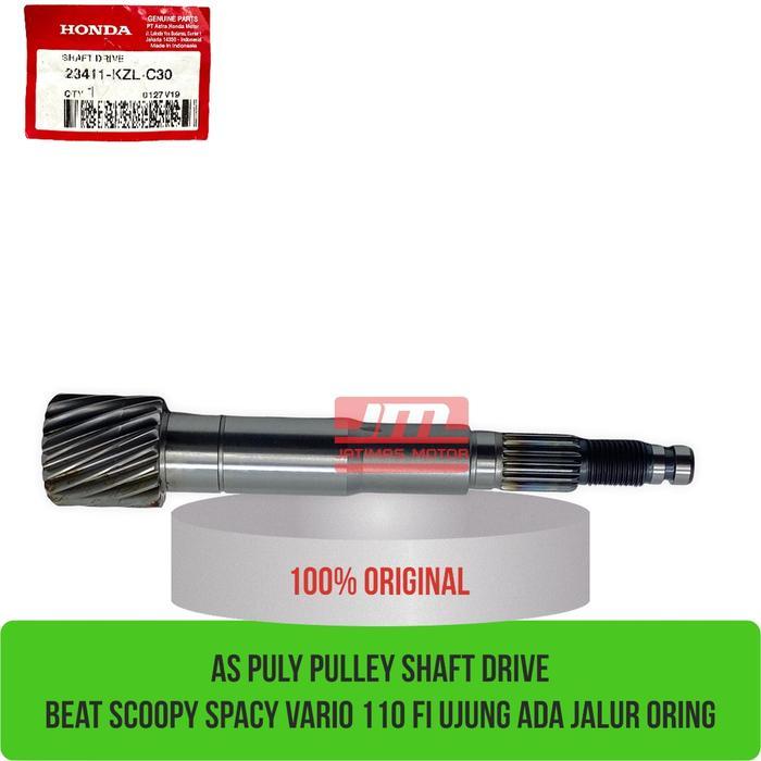 As Pully Beat Spacy Scoopy Vario 110 Fi Ujung Ada Jalur Oring 23411-Kzl-C30