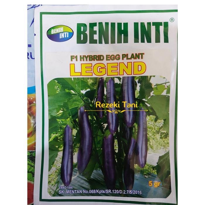 Benih Terong Ungu Panjang Legend kemasan 5gr Benih Inti
