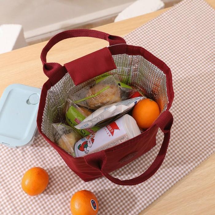 OPIOBAGS TAS BEKAL ALUMUNIUM FOIL LUNCH BAG TOTE BAG NYLON OPIO 14