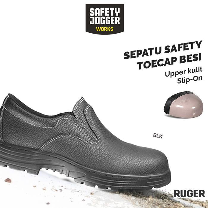 Spesial Produk Pilihan Sepatu Safety Jogger Ruger S3 Original Kulit Besi Pelindung Jari Kaki