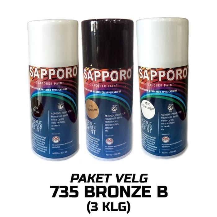 Paket Velg Bronze B Sapporo / Paket Cat Velg Motor
