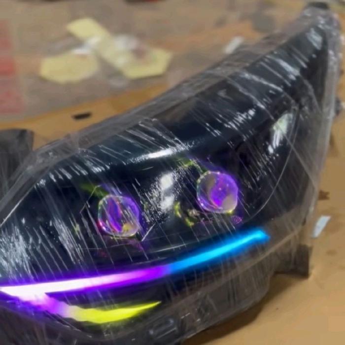 Paket Headlamp Calya Sigra Double Projector(pre order 3 hari) - biled iphcar - biled iphcar