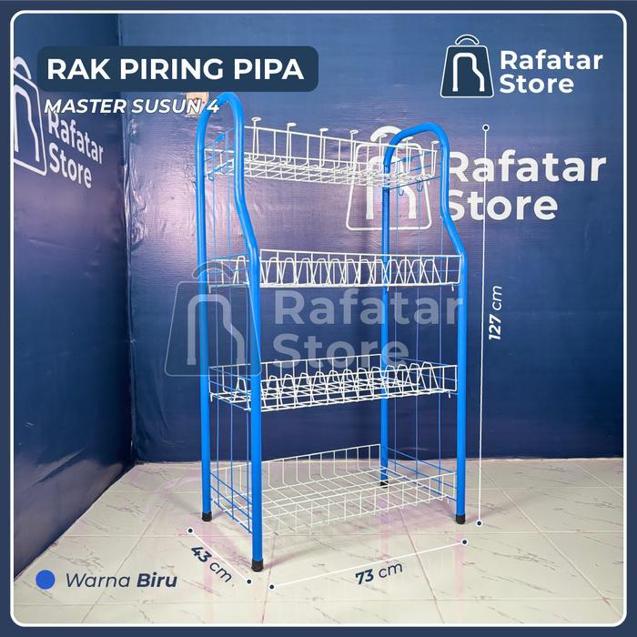 RAK PIRING JUMBO SPESIAL SUSUN 4 MERK WIJAYA BUKAN MERK MASTER RAK PIRING RAK PIRING 4 SUSUN