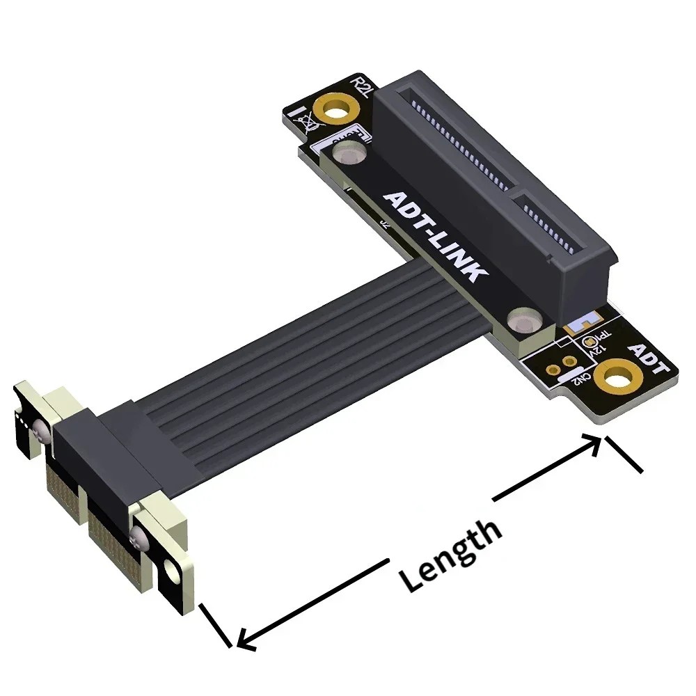 Adt-Link Gen 4.0 Pcie 4.0 3.0 Pci Riser 1X 4X Pci-E Pci E Riser Pci Express Ssd Lan Usb Riser Card