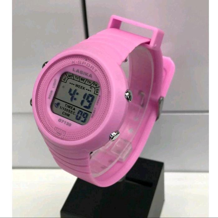 DISKON Oroginal=Jam tangan anak perempuan atau laki digital LASIKA G7130 tahan &free kotak READY