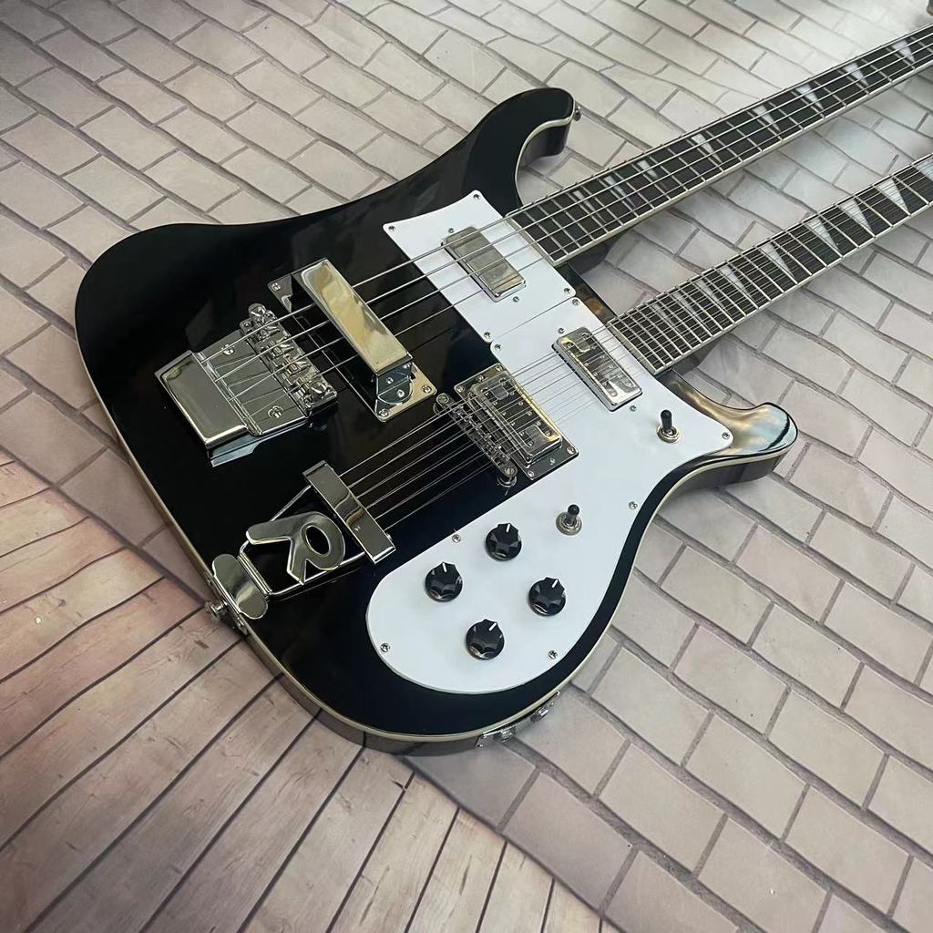 . Rickenbacker 6Ickenback 4-String+12 String Electric Guitar Integrated -