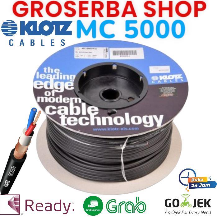 KABEL MIC AUDIO KLOTZ MC5000 ORIGINAL GERMANY 1 ROLL 100M - KABEL KLOTZ MC 5000
