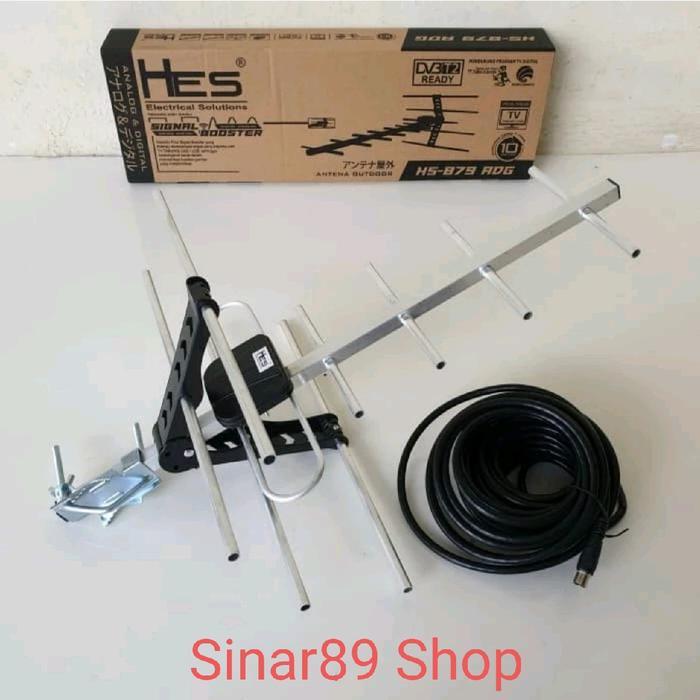 Terlaris Antena Tv Digital Hes / Antena Digital Hes / Antena Tv Hes / Antena Hes Hs-879 Free Kabel