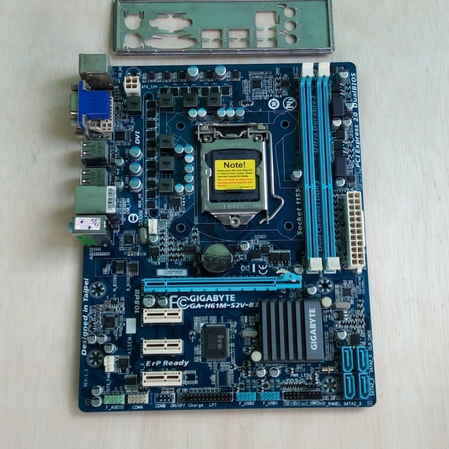 GAMING MOTHERBOARD MOBO INTEL H61 LGA 1155 ONBOARD MSI/ASUS/GIGABYTE