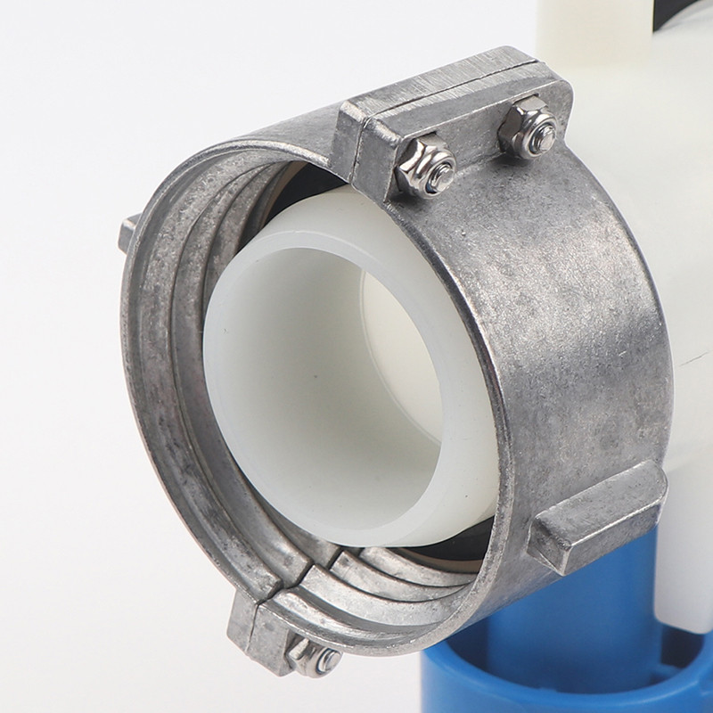 IBC Tote Tank Adapter 62mm 75mm 1000L IBC Butterfly Valve Switch Drain Adapter Aluminum Alloy Garden