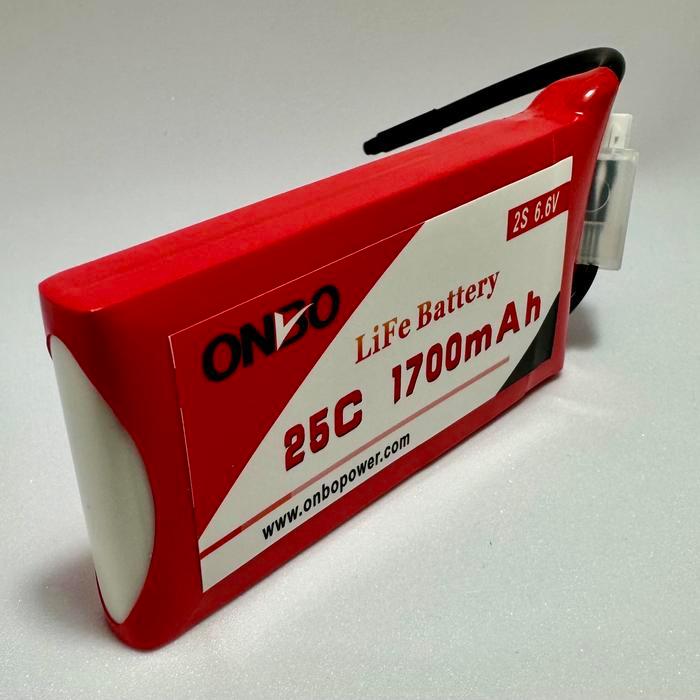 Life 2s 6.6v 1700mah 25c Onbo Power - Kapasitas Baru & Tahan Suhu Tinggi - Control, Toy, Powerbank,