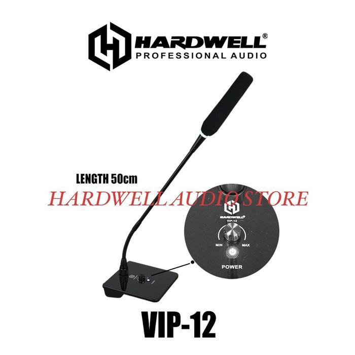 Mic Kabel Gooseneck / Mic Kabel Conference / Mic Rapat Hardwell Vip 12 Original Mic Hardwell Vip 12