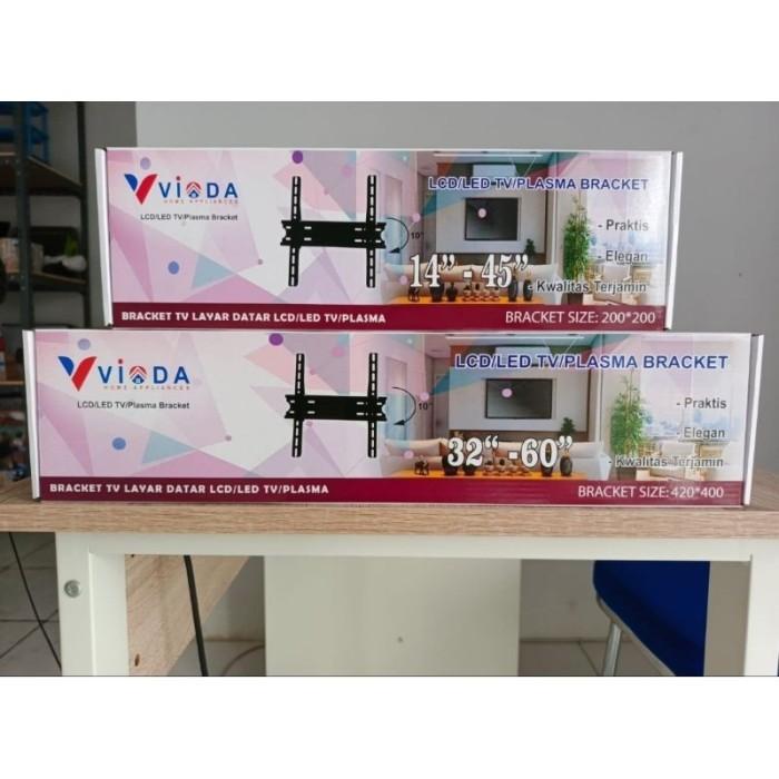 Bracket TV Vioda Ukuran 14 24 32 42 45 50 55 60 65 Inch Dijamin Bagus Murah Dan SUPER BERKUALITAS