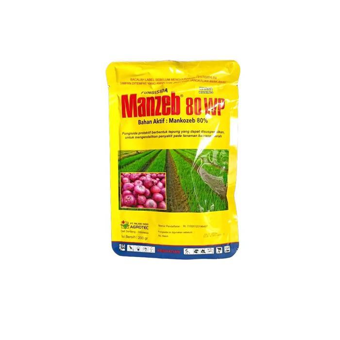lumercok99 Fungisida Manzeb Kuning 80WP 200GR Untuk Mengendalikan Penyakit Jamur