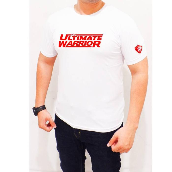 Kaos Gym Fitnes Mma Fighter The Ultimate Warrior Bodyfit