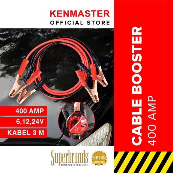 PR0M0 Kenmaster Kabel Jumper / Kabel Booster Jumper Aki 400 Amp - KABL043 G00D QUALITY