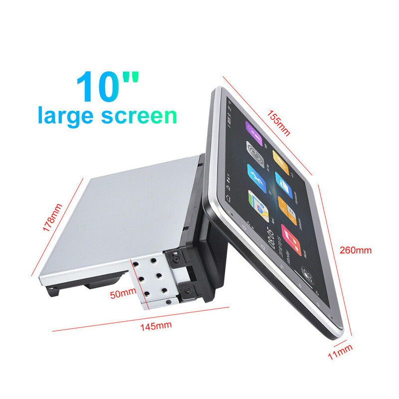 . Android 10 Inch Car Multimedia Video Player Universal Car Stereo Radio Gps Carplay/Android Auto