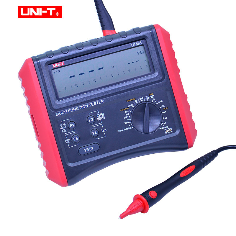 . Uni-T Ut595 Multifunction Loop Testers Earth Ground Line Loop -