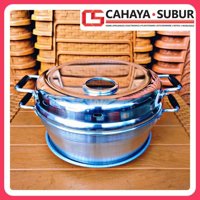 Pemanggang Kue Bolu Pengukus Aluminium Original Orchid Premium - Kitchenware Set