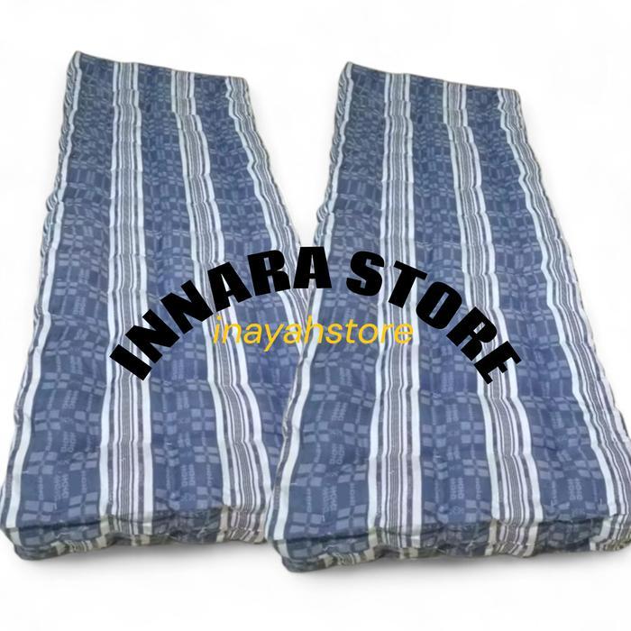 Kulit Urung Kasur Kapuk Sudah Gender Dames Salur Merah matras biru