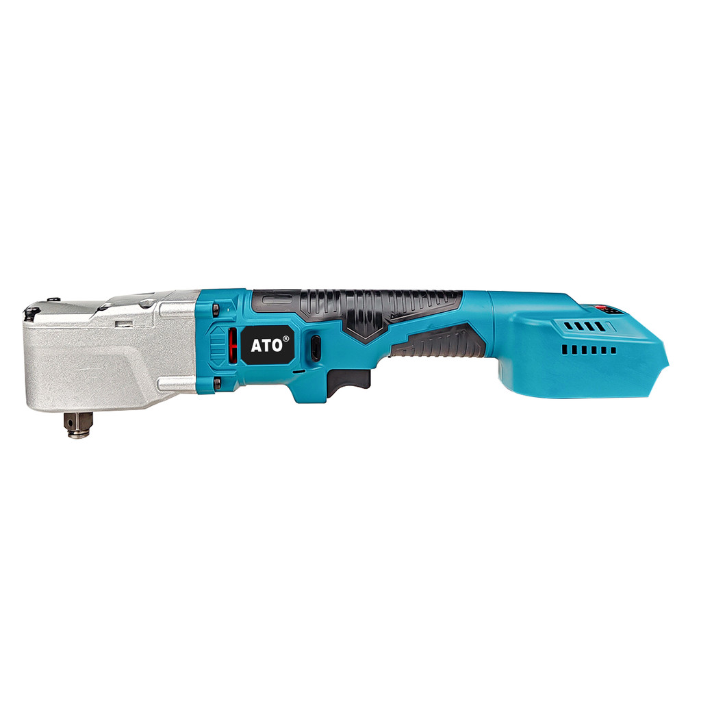 . Ato 90-Degree Right-Angle Torque Cordless Electric Impact Rachet Wrench Ratchet Wrench Compatible
