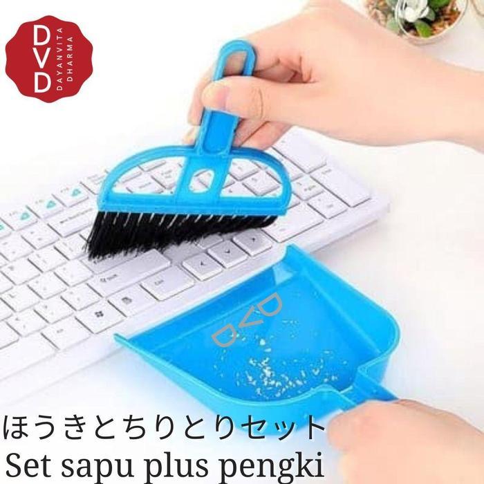 Set sapu plus pengki - Sapu mobil - Sapu pembersih mobil