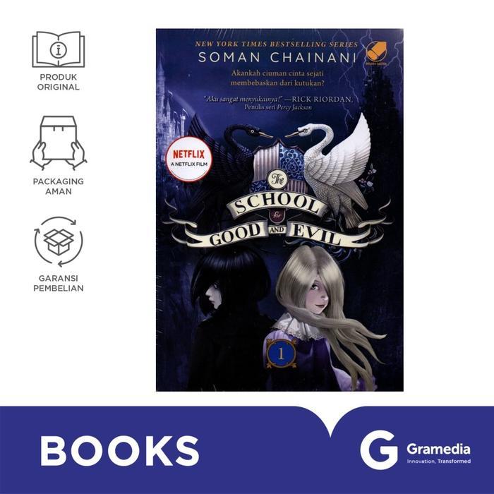 Buku Novel The School for Good and Evil 1 (Cover 2022)