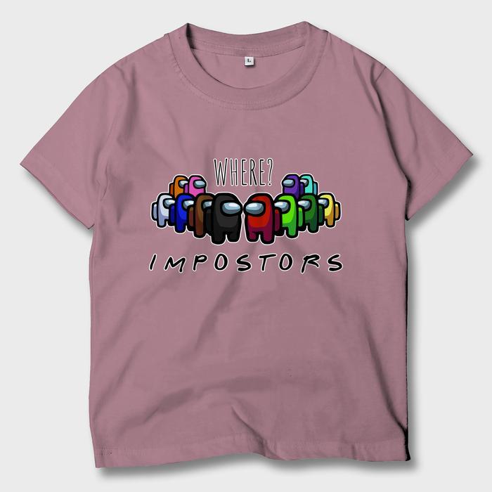 Baju Kaos Anak Game Among Us Impostor Atasan Anak Laki-Laki Perempuan AMS-02