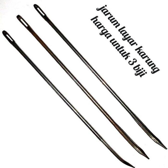 jarum karung isi 3 biji Alat jahit mesin jahit