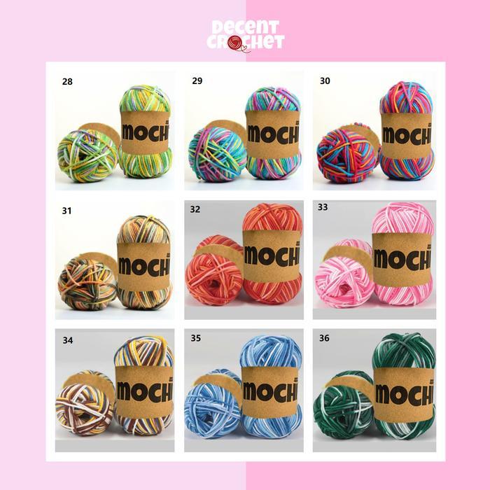 (21-40)Benang rajut katun impor big ply/milk cotton yarn sembur 5ply