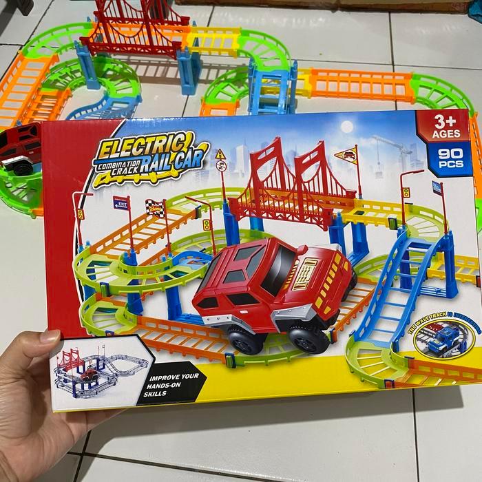 BISA E-FAKTUR Mainan electric Rail car - Rek Kereta mobil mobilan