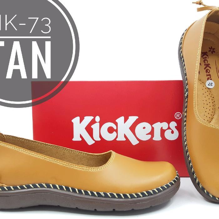 Sale Sepatu Kickers Wanita Mk-73 Flat Shoes - Model Terbaru