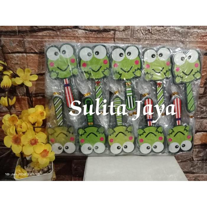 souvenir pernikahan kaca - Isi 50 pcs Souvenir Pernikahan Kaca Cermin Karakter Keroppi/Souvenir