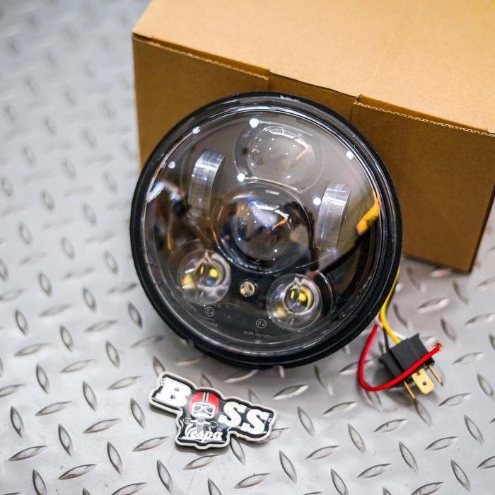 HEADLAMP LED DAYMAKER WITH DRL VESPA LXV