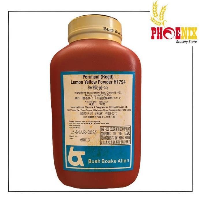 Permicol (Regd) Food Colour Powder All Varian 500 Gr Pewarna Makanan Bubuk H5507 / H1794 / H7339