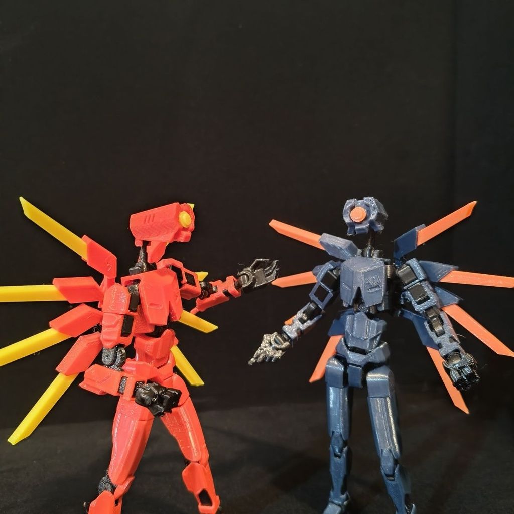 3D Printed Mannequin Dummy 13 Ultrakill V1 Series Toys Action Figures Multi-Jointed Movable
