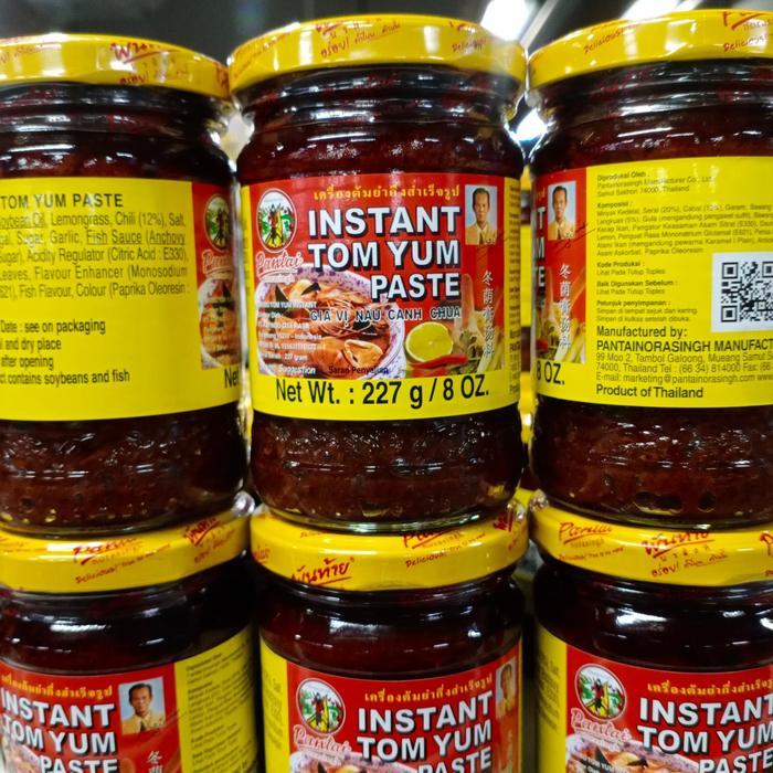 PANTAI INSTANT TOM YAM TOMYAM PASTE BUMBU TOM YUM 227 GR