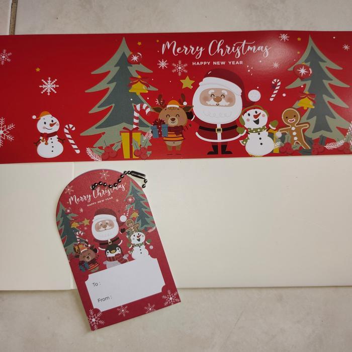 Box 20X10 Box Natal 20X10 Box Kue Natal Box Brownies Cake Roll Terlaris
