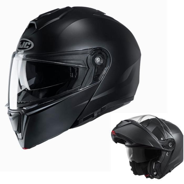 HJC i90 MODULAR SEMI FLAT BLACK HJC HELMET