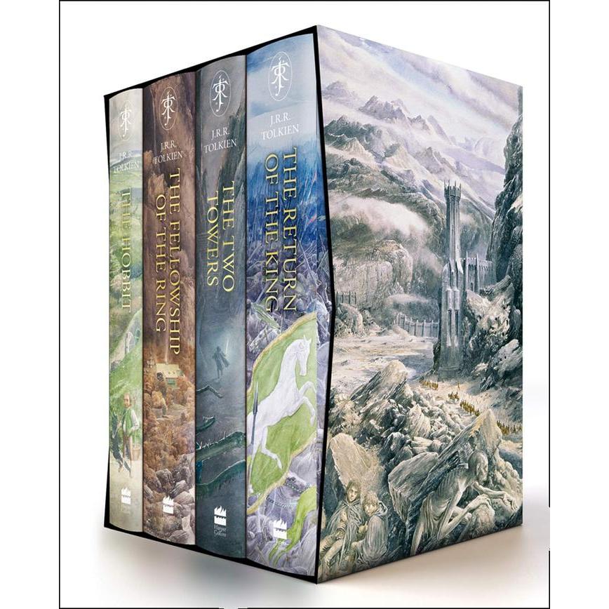 [EN book] The Hobbit & The Lord of the Rings box / boxed set - illustrated edition