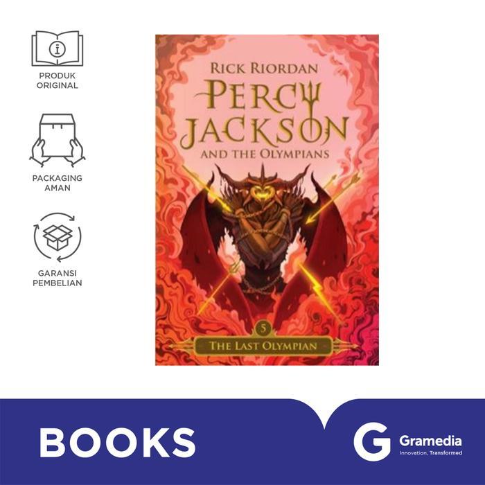 Percy Jackson #5: The Last Olympian (Republish)