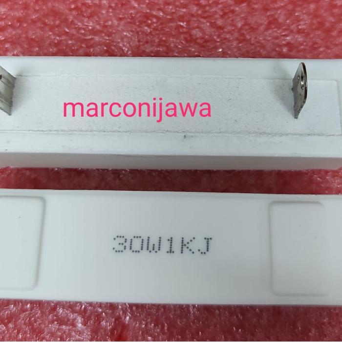 Resistor 30w 1K ohm putih