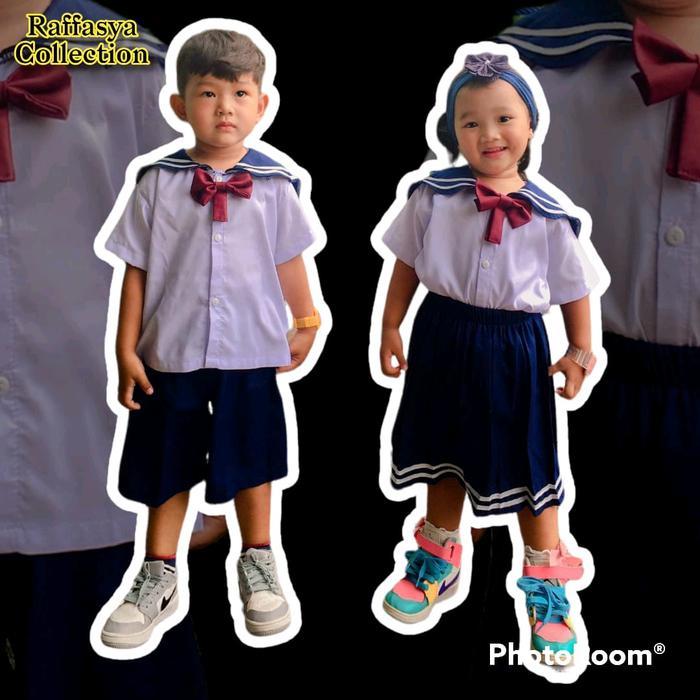 Seragam Anak Kostum Jepang Baju Kemeja Fashion