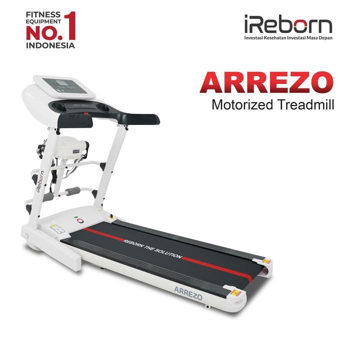 Treadmill Elektrik iReborn Arrezo - Alat Fitness Gym Olahraga Rumahan