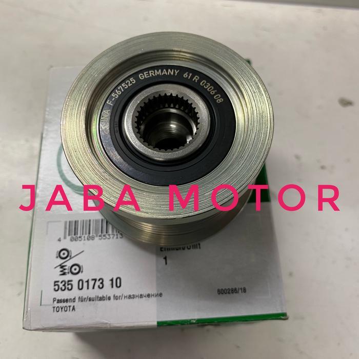 PULLEY ALTENATOR-PULLEY DINAMO AMPER INNOVA-FORTUNER-HILUX DEISEL TERBARU