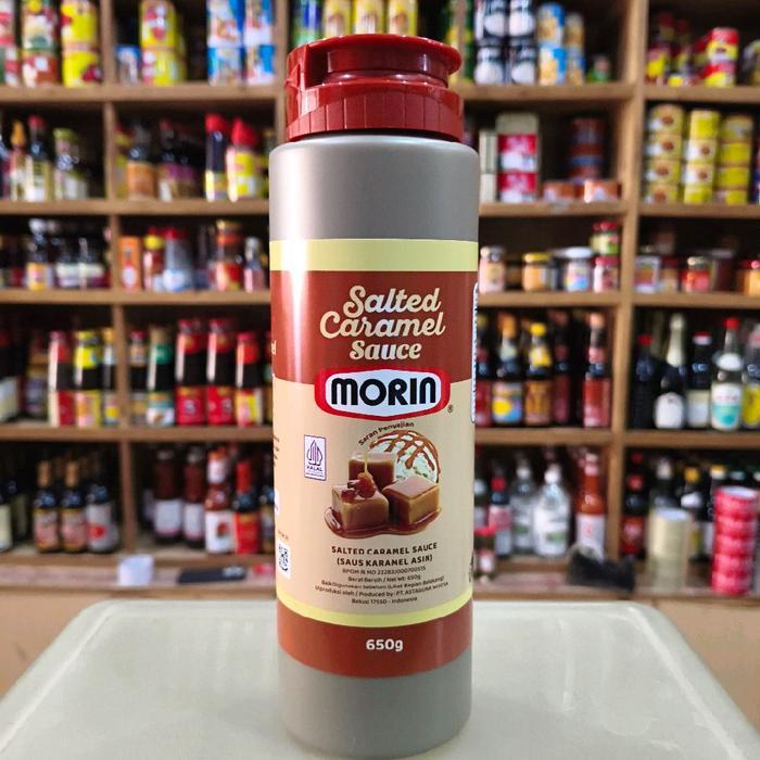 Morin Salted Caramel Sauce/ Saus Karamel Asin 650gr