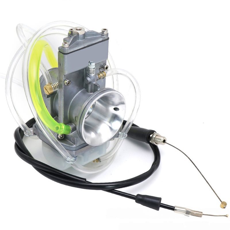 New BB-For Lectron Fuel System 38Mm 2-Stroke YZ Carburetor With Throttle Cable Fits For YZ250 1452-H